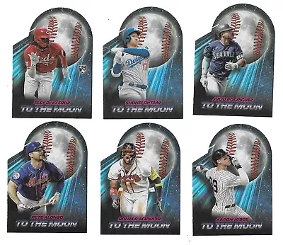  2024 Topps Big League To The Moon Die-Cuts U Pick Your Player - #1 -48 • $2.27