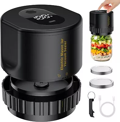 Food Saver Canning Electric Mason Jar Sealer For Vacuum Sealer Food Storage Can • $18.99