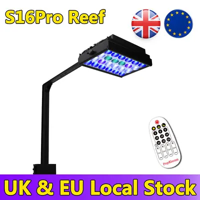 PopBloom Marine LED Aquarium Lighting For Reef Coral Fish Aquarium Lamp With Arm • £81