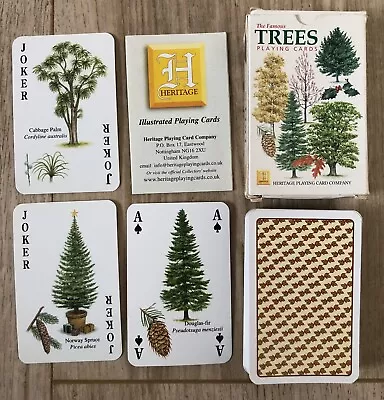 Pack Of Heritage The Famous TREES Playing Cards By Artist John Denaro Inc Jokers • $8.21