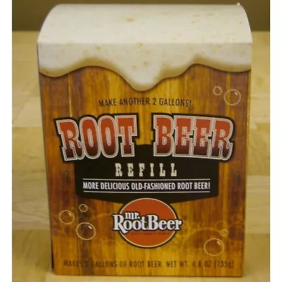 Mr. Root Beer Refill Pack For More Root Beer With Mr. Root Beer Kit Makes 2gal • $22.98