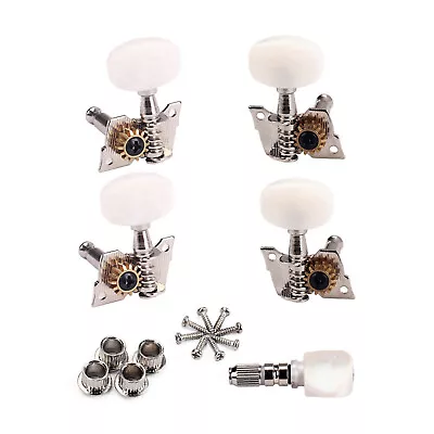 5Pcs Duable Zinc Alloy & PVC Banjo Guitar Machine Head Tuners Tuning Pegs/Key • $24.98