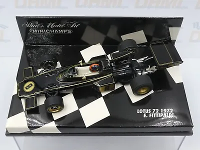 Minichamps 1:43 Emerson Fittipaldi Lotus 72 F1 1972 430720008 World Champion • £65