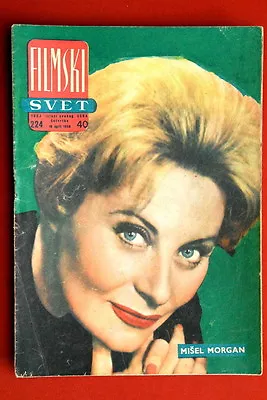 Michele Morgan On Cover 1959 Rare Vintage Exyugo Magazine • $16.74