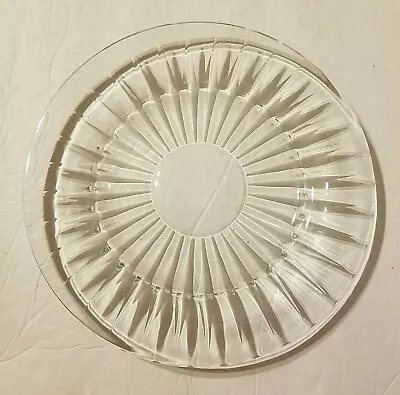 $24.99 • Buy Balmoral Crystal Glass Val St. Lambert VSL Salad Lunch Dessert Plate 7.75  MINT!