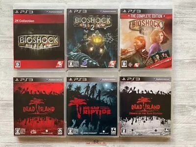 SONY PS3  Bioshock 2K Collection & 2 & Infinite & Dead Island Set From Japan • $113.09