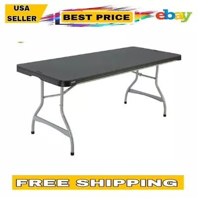 Lifetime Commercial Folding Table - 6' Stacking Assorted Colors • $118.13