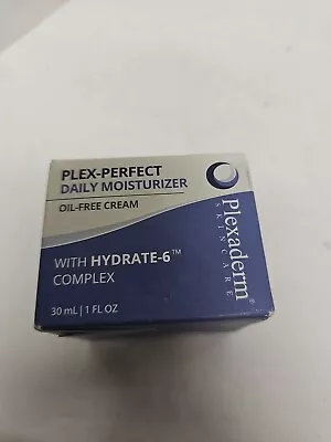 Plex-perfect Daily Moisturizer Oil-free Cream With Hydrate-6 Complex 30 Ml 1 Fl • $16.99