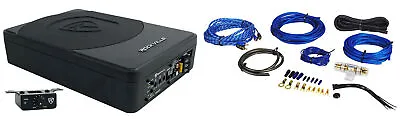 Rockville SS10P 10  800w Slim Under-Seat Powered Car/Truck Subwoofer Sub+Amp Kit • $154.95