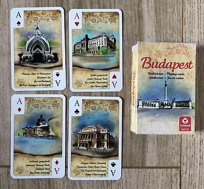 Pack Of Carta Mundi Souvenir Playing Cards From BUDAPEST Hungary With 1 Joker • $11.37