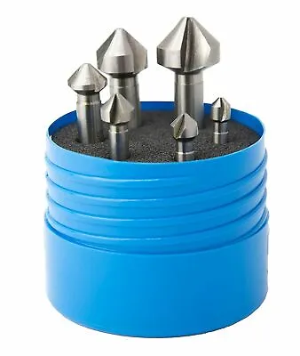 Presto Countersink Set 6PC HSS 90°  6.3-20.5mm Deburring From Myford • £28.90