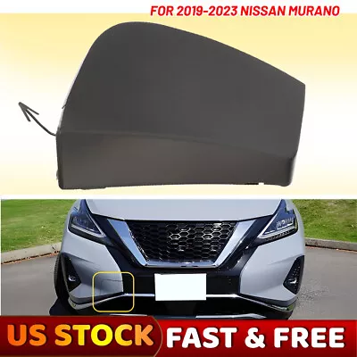 For 2019-2021 Nissan Murano Front Bumper Tow Hook Cover NEW 622A0-9UF0H Black • $13.99