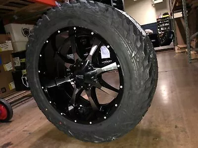 20x10 Moto Metal MO970 35  Fuel MT Wheel And Tire Package 8x170 Ford F250 F350 • $2279.05