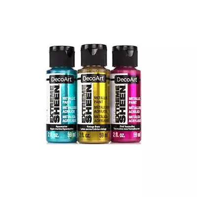 £6.99 • Buy DecoArt Extreme Sheen Metallics - Acrylic Paint 59ml - BUY 5, GET 5 FREE!