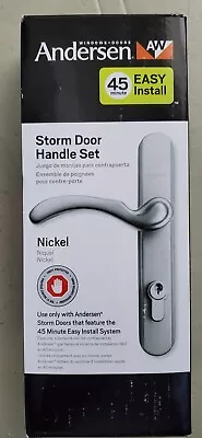 Andersen 39391 Storm Door Fast And Easy Installation System Handle Set - Nickel • $64.99