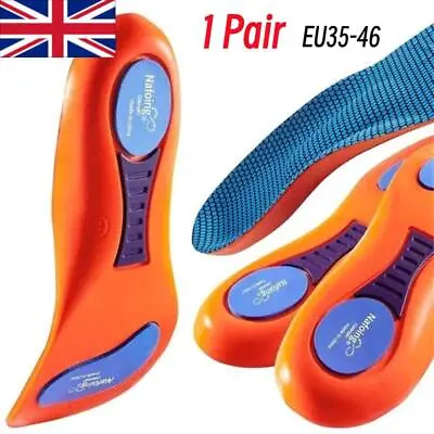 £5.26 • Buy Orthotic Insoles Arch Support Flatfoot Running Insoles For Shoes Sole Orthopedic