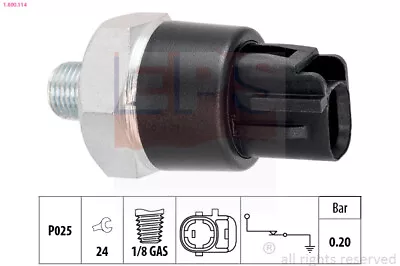 Fits EPS 1.800.114 OIL  PRESSURE INDICATOR CAMRYCELICA 92-  DE Stock • $27.70