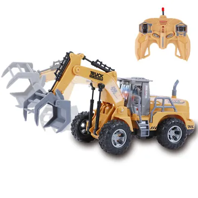 5CH Log Grabber Engineer Truck RC Grapple Remote Control Tractor Toy For Kids  • $21.99
