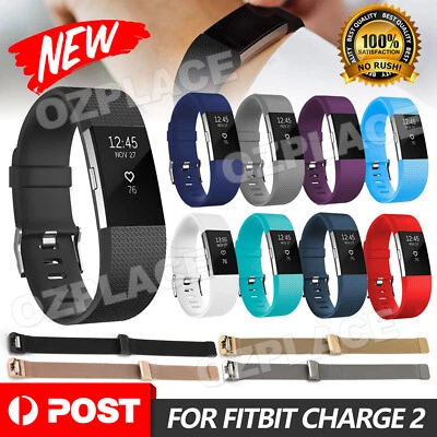 $4.45 • Buy Fitbit Charge 2 Bands Replacement Silicone Gel Strap Bracelet Wristband Sport