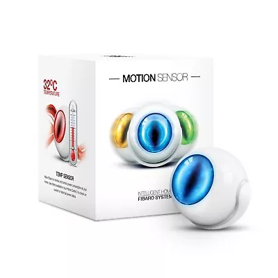 FIBARO 450lx Motion Light & Temperature Sensor For Z-Wave • $28.51