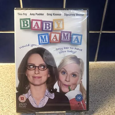 Baby Mama DVD 2008 Amy Poehler Tina Fey Greg Kinnear Sigourney Weaver • £3.99