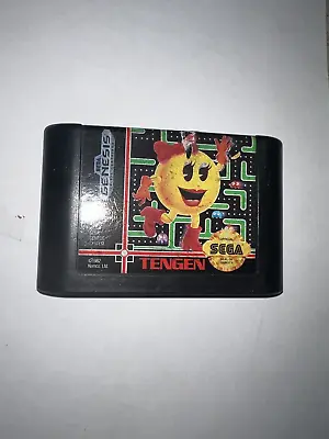 Rare Authentic Sega Genesis Video Game Ms. PAC-Man Cartridge • $4.99