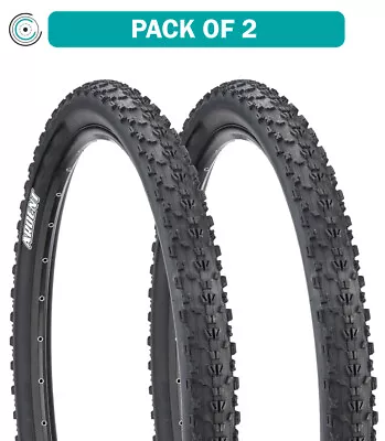 Pack Of 2 Maxxis Ardent Tire Clincher Wire Requires Tube Black Mountain Bike • $67.45