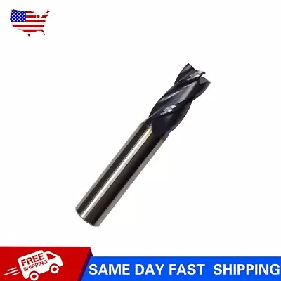 5/16  4 Flute Carbide End Mill - Regular Length - Tialn Coated US • $16.99