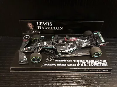 Lewis Hamilton 2020 Turkish GP  1/43 Minichamps • £80