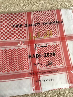 £15.90 • Buy Shemagh Tactical Desert Arab Palestine Yashmagh Ghutrah Muslim Keffiyeh Scarf