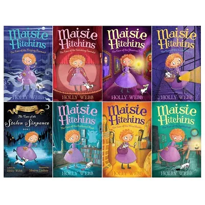 Holly Webb Maisie Hitchins Series 8 Books Collection Set Fiction Pack NEW • £17.31