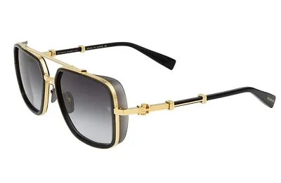 Balmain Officier Gold Black Sunglasses • $495