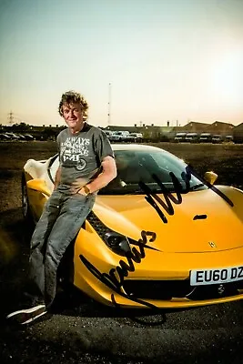 £24.99 • Buy James May Signed 6x4 Photo Top Gear The Grand Tour Co Presenter Autograph + COA