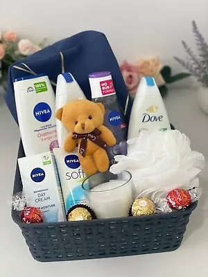 Ladies Gift Set Nivea Luxury Hamper Basket Pamper Treat Mum Nan Sister Christmas • £38.99