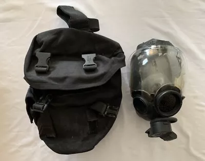 MSA Millennium CBRN Riot Control Gas Mask Respirator Full Face Size Large W/ Bag • $250