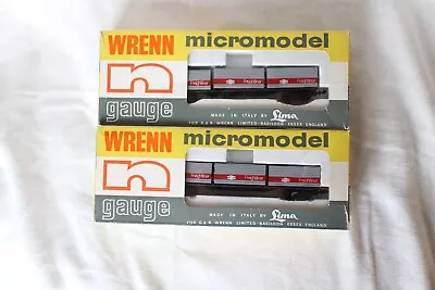 N Gauge  Wagons X2 Wrenn/Lima Freightliners • £12