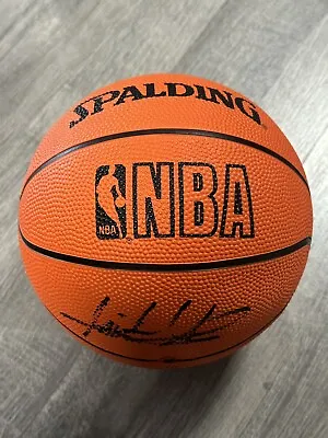 Isiah Thomas Signed Autographed Spalding Mini Basketball JSA COA Detroit Pistons • $89.99