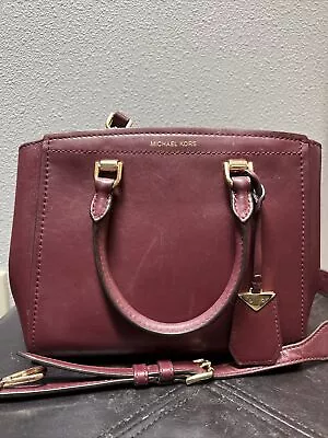 Authentic Maroon Michael Kors Purse • $28.99