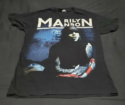 MARILYN MANSON Tee T Shirt Rare Music Rock • $19.99