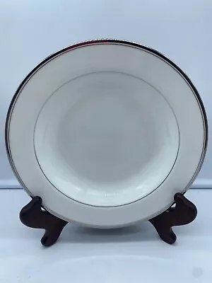 Mikasa GOTHIC PLATINUM Rim Soup Bowls Bone China 9   E9 • $11.95