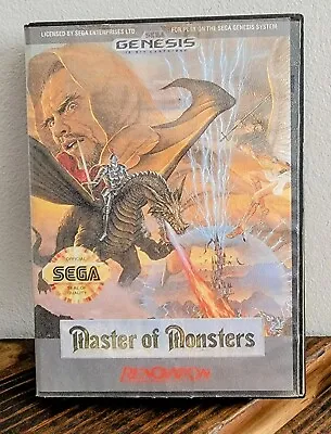 Master Of Monsters (Sega Genesis 1991) • $90