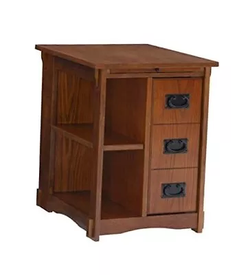 Mission Oak Powell Magazine Cabinet Table 22.5 L X 18.125 W X 24 H  • $260.74