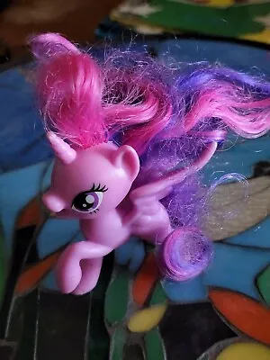 My Little Pony Pink Purple Hair Wings Unicorn Horn • $8.99