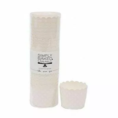 Simply Baked Small Paper Baking Cups 25-Pack Pearl Diamond CSM-112 New  • $15.99
