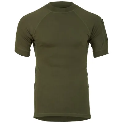 Highlander Combat T-shirt Comfortable Work Mens Military Breathable Patrol Olive • £14.99