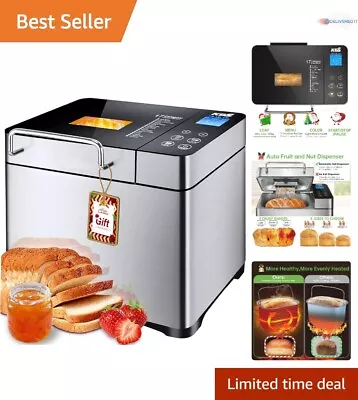 Premium Bread Machine - 2LB Programmable - Nut Dispenser - Ceramic Pan • $247.98