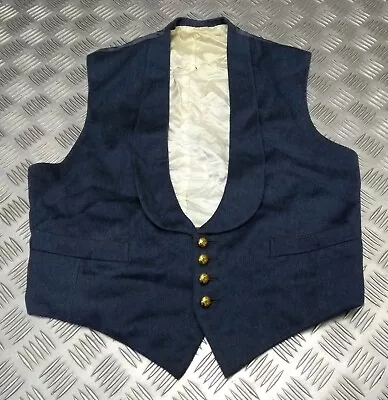 RAF Vintage Mess Dress Officers Waistcoat Queens Crown British Royal Air Force • £64.99