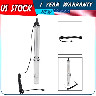 2HP Submersible Deep Well Pump 440FT 42GPM Water Pump 220V 1500W 2850RPM • $124.01