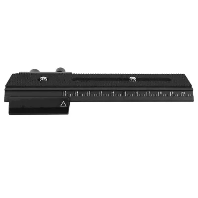 LP-01 Aluminium Macro Long Focusing Close-Up Quick Rlease Plate Slide Rail • £16.11