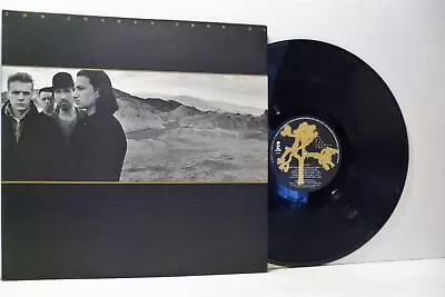U2 The Joshua Tree (1st Uk Press & Poster/lyrics) LP EX-/EX U26 Vinyl Album • £48.55